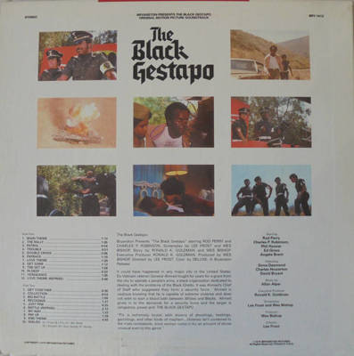The Black Gestapo (Original Motion Picture Soundtrack)