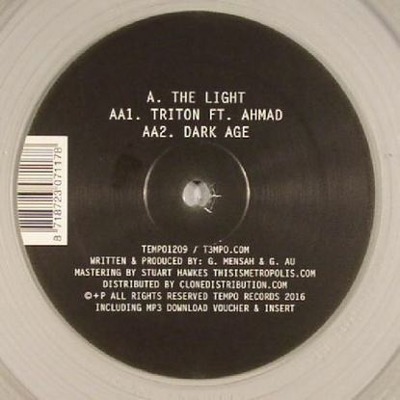 The Light (12" + insert) clear vinyl