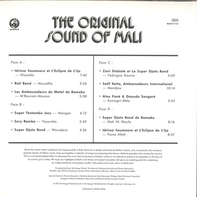 The Original Sound Of Mali (gatefold)