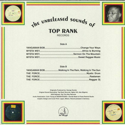 The Unreleased Sounds Of Top Rank Records - Aba / Nigeria