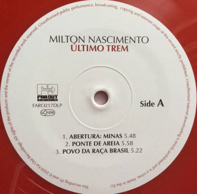 Ultimo Trem (Record Store Day 2020) Red Vinyl