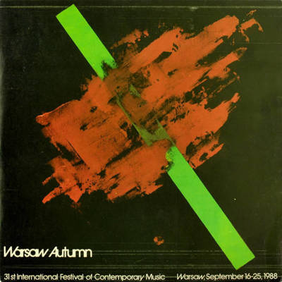Warszawska Jesień - 1988 - Warsaw Autumn (Kronika dźwiękowa Nr 7 - Sound Chronicle No. 7)