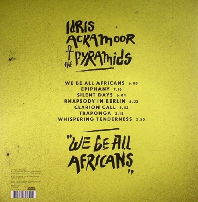 We Be All Africans (180g)